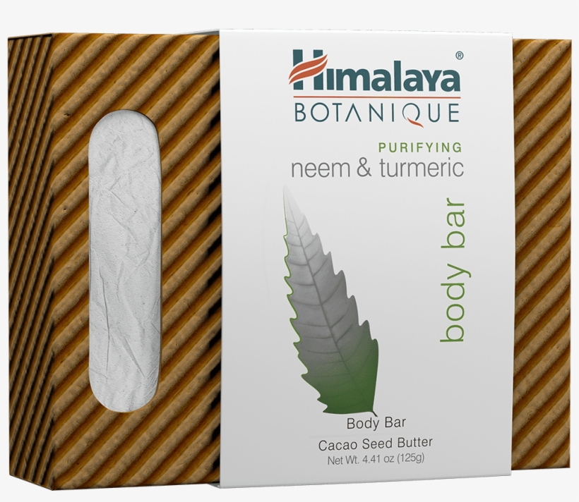 Purifying Neem & Turmeric Body Bar - Balsara's 100% Herbal Almond Moisturising Soap Herbal, transparent png #5133180