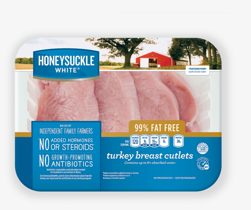 Honeysuckle White 99% Fat Free Fresh Turkey Breast, transparent png #5133598