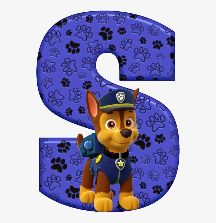 *✿**✿*s*✿**✿*de Alfabeto Decorativo - Alfabeto De La Patrulla Canina, transparent png #5134584