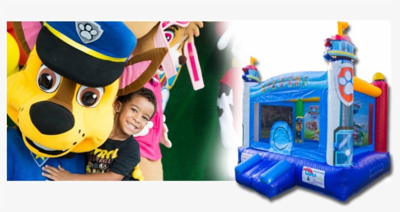 Paw Patrol Character & Bounce House Package - Inflatable, transparent png #5134686