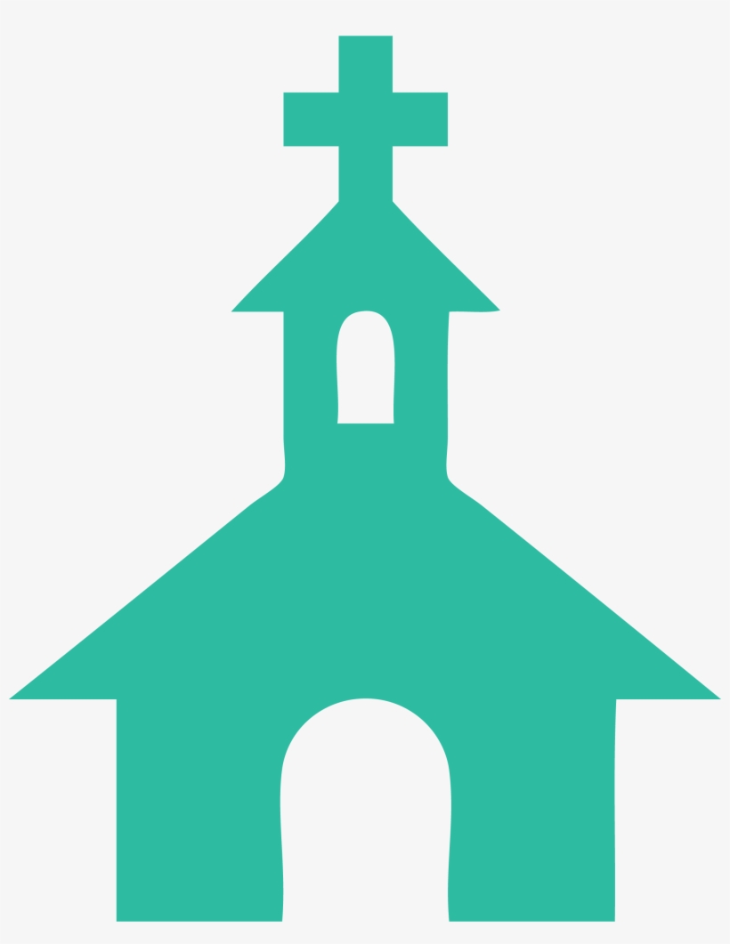 Building Updates - Silhouette Of A Church, transparent png #5135410