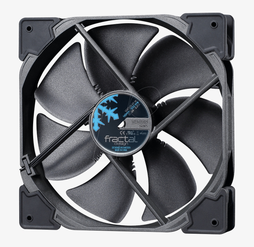 Fractal Design Case Fan Venturi Hp 14 Pwm, 140mm Fractal - Fractal Design Venturi Fans, transparent png #5137067