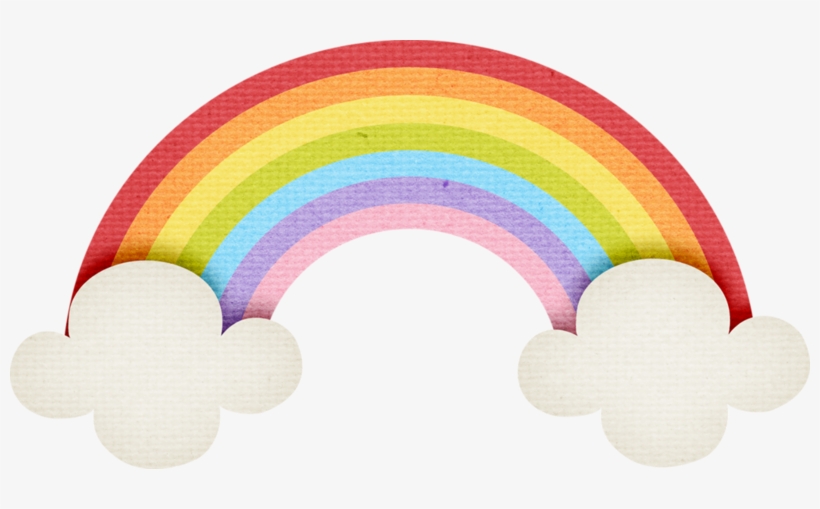 Фото, Автор Ladylony На Яндекс - Rainbows With Clouds Png, transparent png #5137129