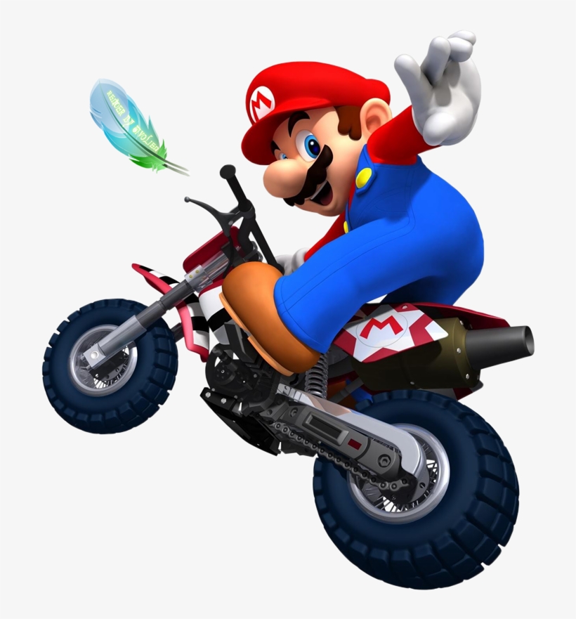 png]renders De Juegos[hd] - Mario Bros En Moto - Free Transparent PNG  Download - PNGkey