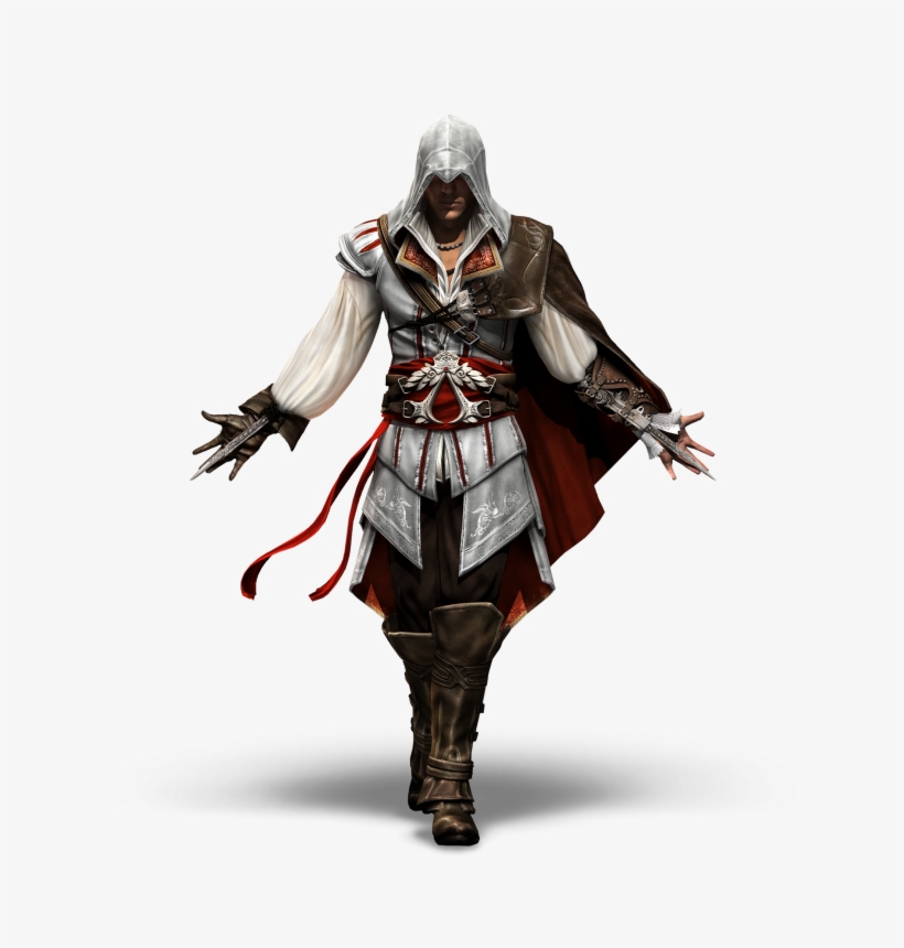 Disfruta De Los 20 Renders Del Juego Assassin's Creed - Assassin's Creed Ezio Hd, transparent png #5137235