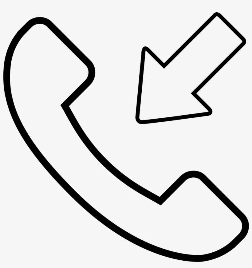 Incoming Call Comments - Incoming Call Icon Transparent, transparent png #5137394