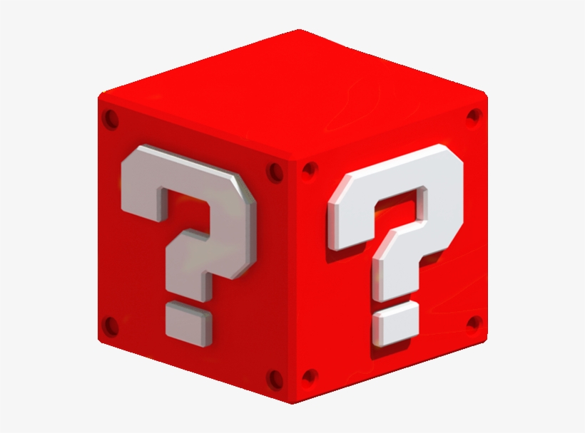 Mario Question Block Png - Mario Question Block Red, transparent png #5137906