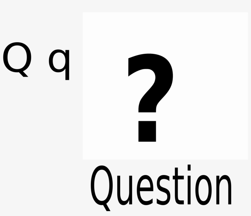 This Free Icons Png Design Of Q For Question, transparent png #5137967