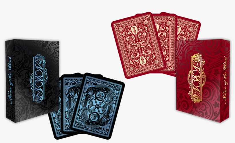 Boxes And Cards Transparent - Name Of The Wind Card Deck, transparent png #5138024