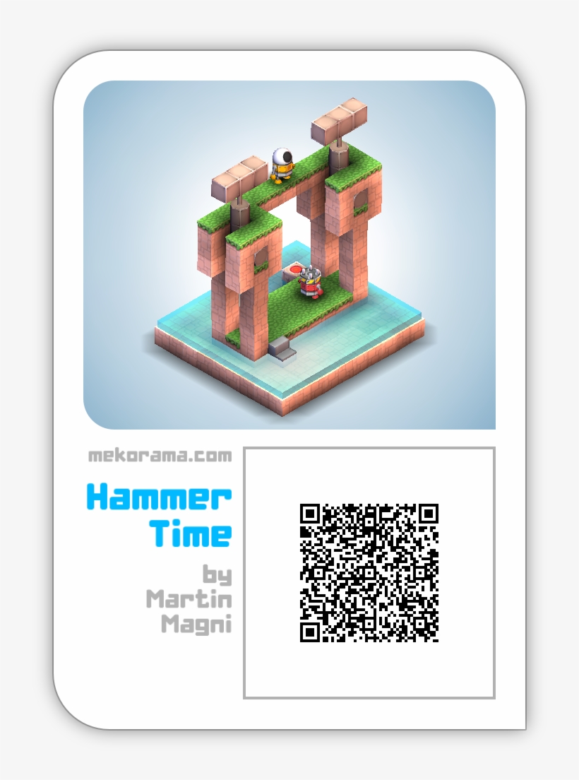 Mekorama Level Card Mekorama Level Card, transparent png #5138027