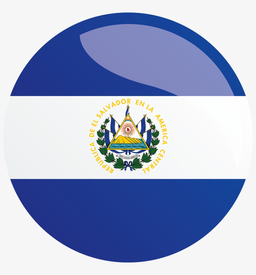 Salvador Ícono - El Salvador Flag Png, transparent png #5138350
