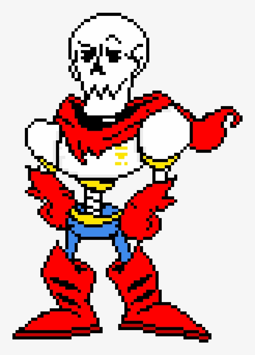 Revertfell Papyrus Underfell Papyrus Free Transparent Png Download Pngkey - fell sans roblox decal