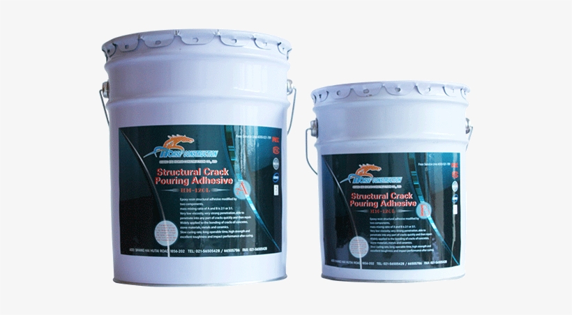 The Crack Resin And Its Supporting Materials Have Good - Adhesive, transparent png #5139660