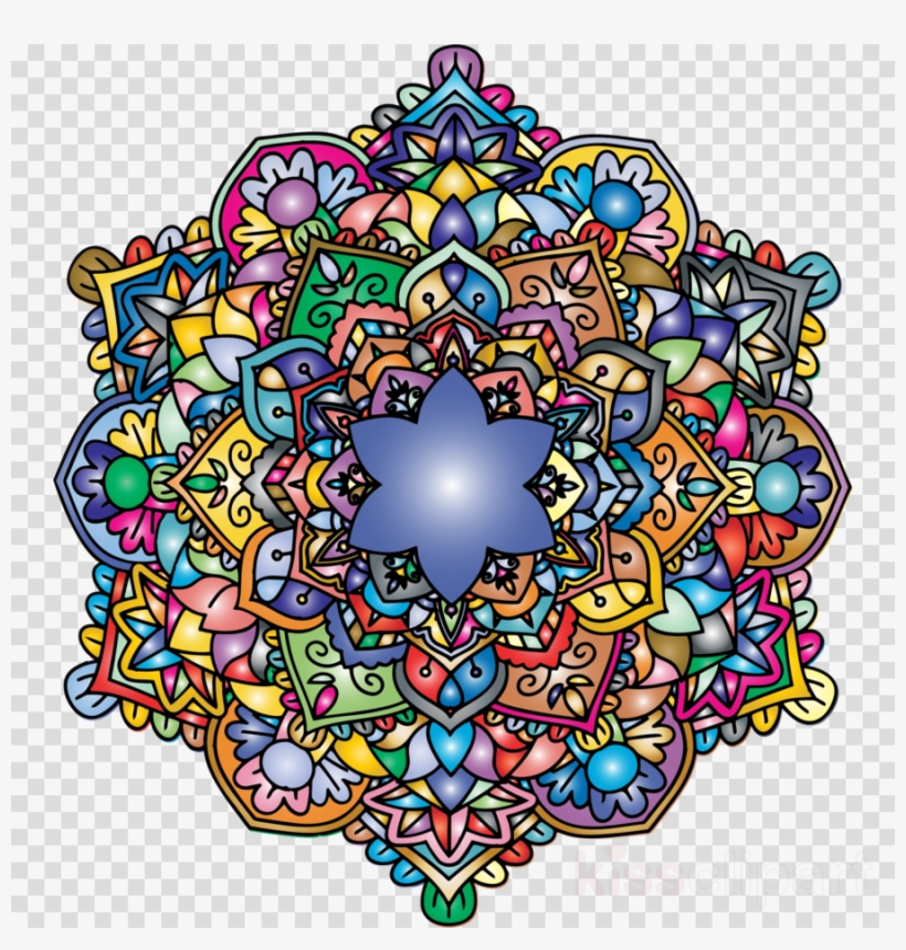 Mandala Clipart Design Coloring Book Paisley & Mandala, transparent png #5139738