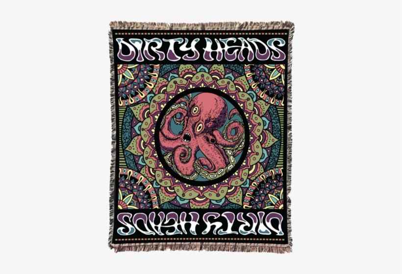 Octo Mandala Blanket - Blanket, transparent png #5139799