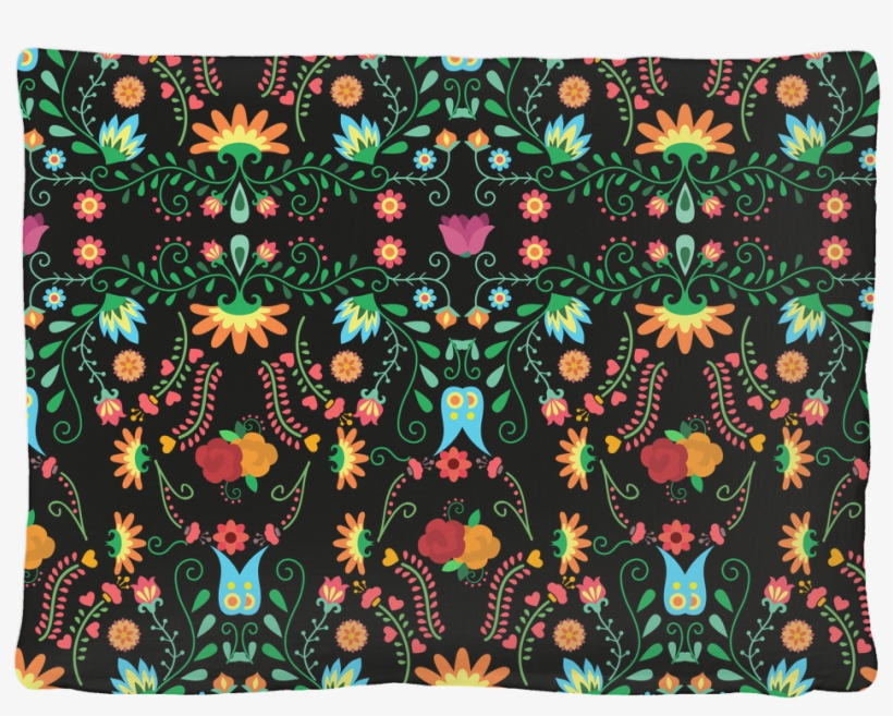Mexican Flowers Pet Bed, transparent png #5140331