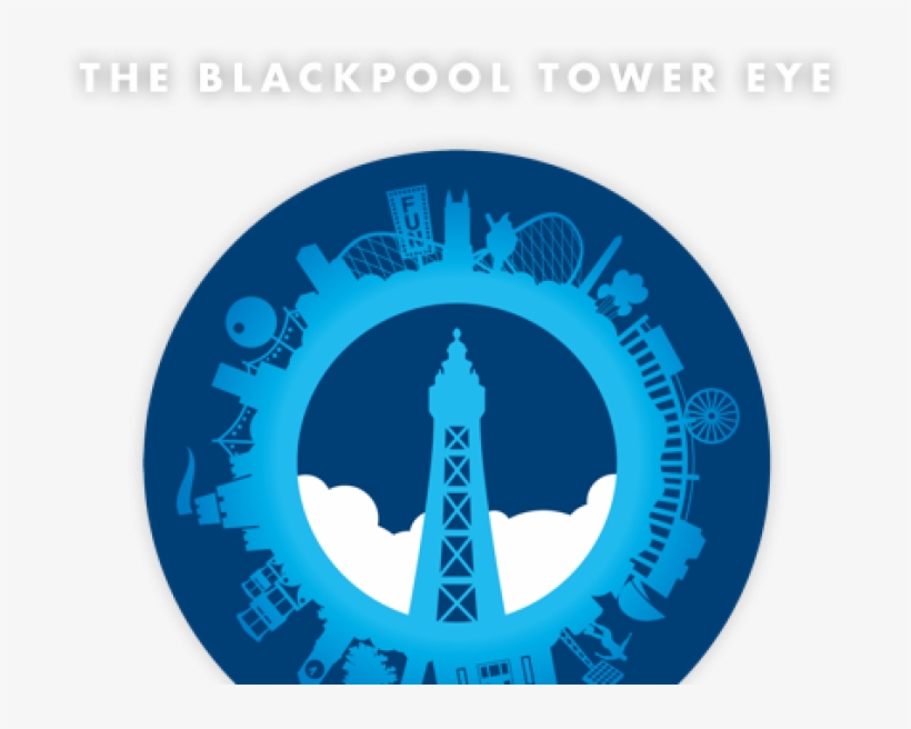 Bt Attractions Eye Logo - Blackpool Tower Eye Logo, transparent png #5140502