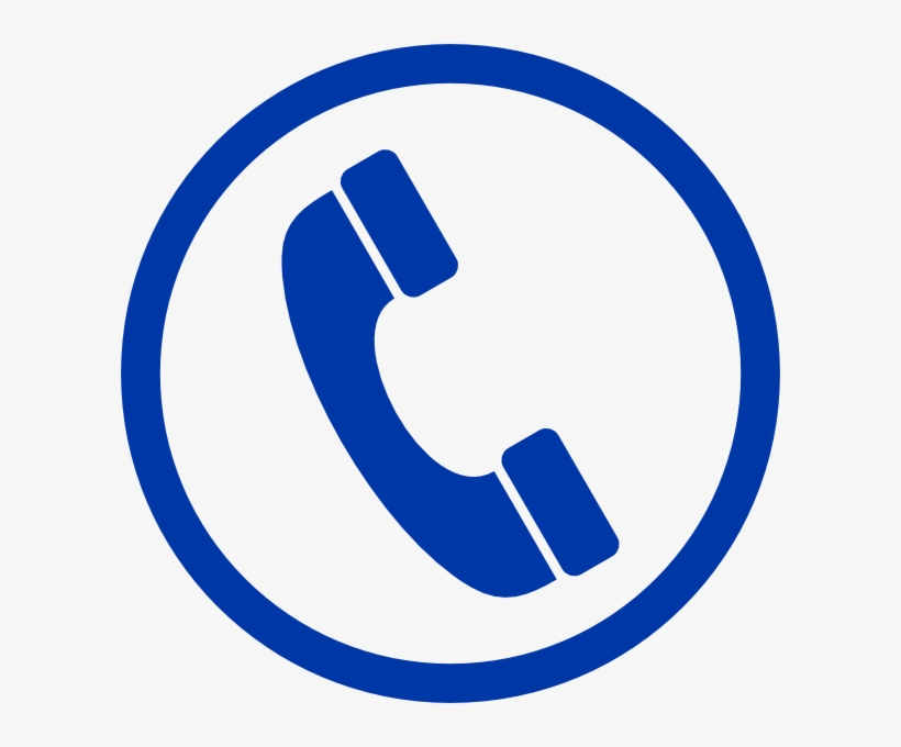 Phone Icon Vector Blue - Free Transparent PNG Download - PNGkey