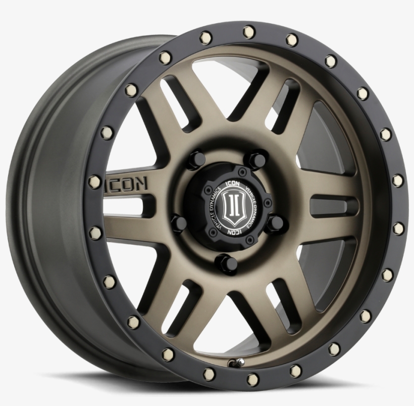 Icon Alloys Six Speed - Best Black Rims For Fj Cruiser, transparent png #5141448