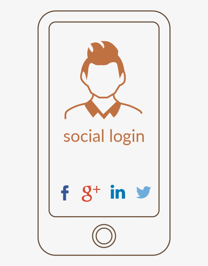 Customer Authentication And Registration - Linkedin, transparent png #5142382