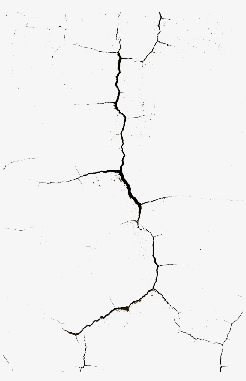 Drawing Cracks Wall - Wall, transparent png #5143770