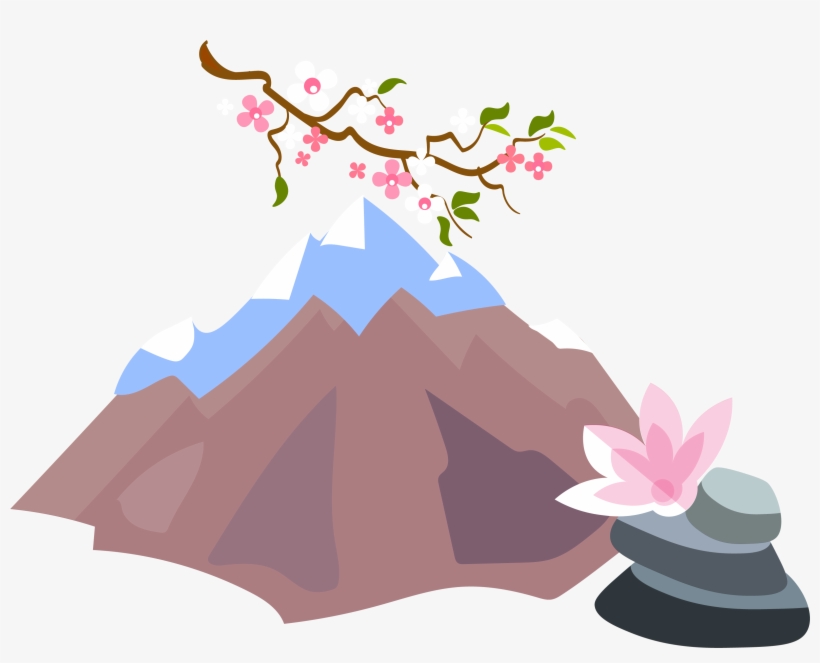 Mount Fuji Clipart Kabundukan - Water Lily, transparent png #5144043
