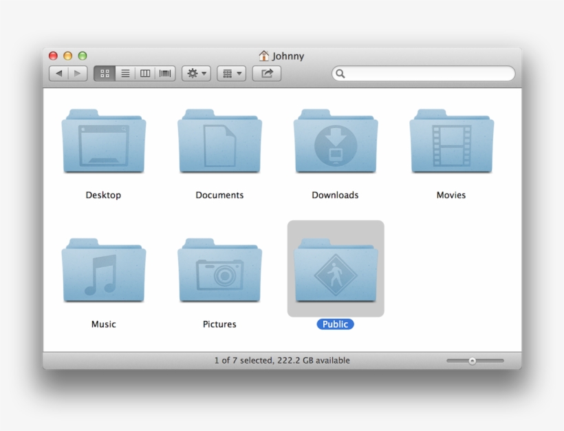 Public Folder Selected - Mac Public Dropbox Folder, transparent png #5144092