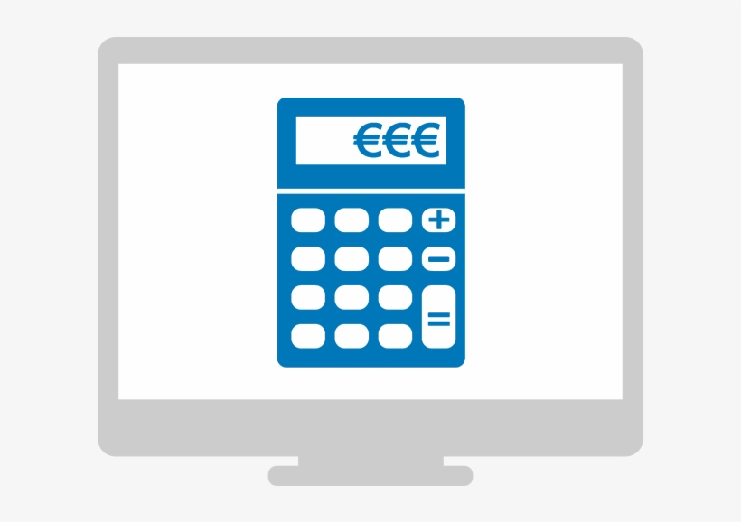 Profit Calculator - Calculator Icon Vector Png, transparent png #5144470