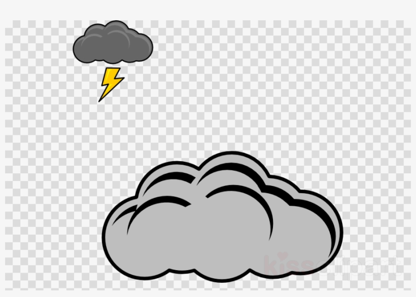 Cloud With Thunder Clipart Cloud Clip Art - Simple Logo Without Background, transparent png #5145754