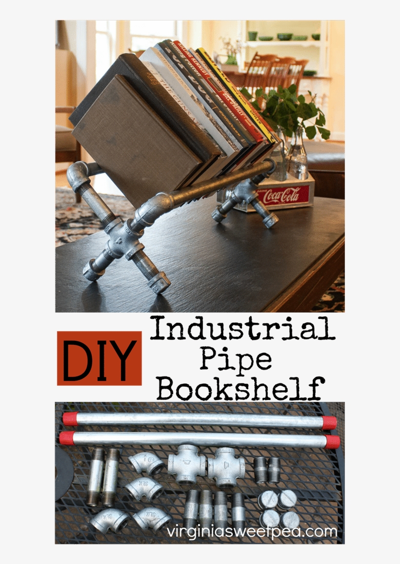 Diy Industrial Pipe Bookshelf- This Bookshelf Is Easy - Custom Listing For Bridgette, transparent png #5146551