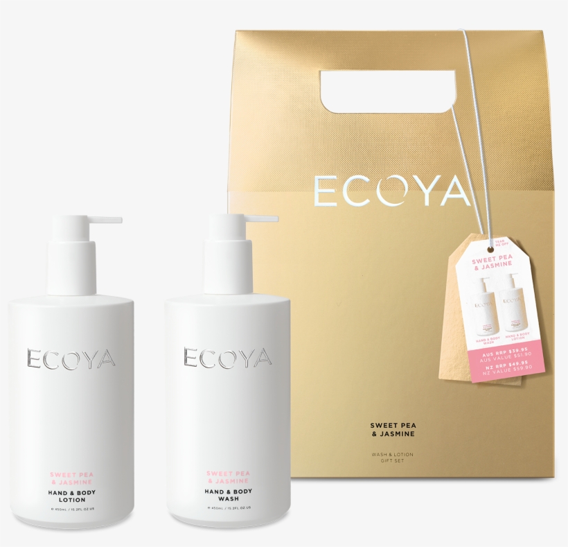 Ecoya Guava & Lychee Sorbet Hand & Body Lotion, transparent png #5146599