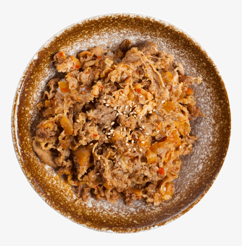 Spicy Rice Beef Bowl - Baked Goods, transparent png #5146652