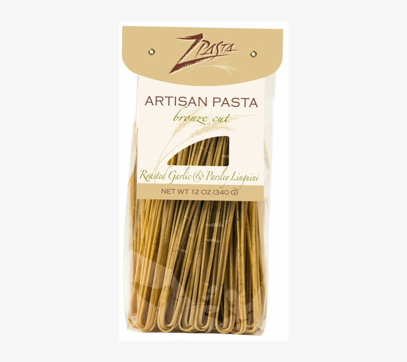 Zpasta Roasted Garlic & Parsley - Fettuccine, transparent png #5146655