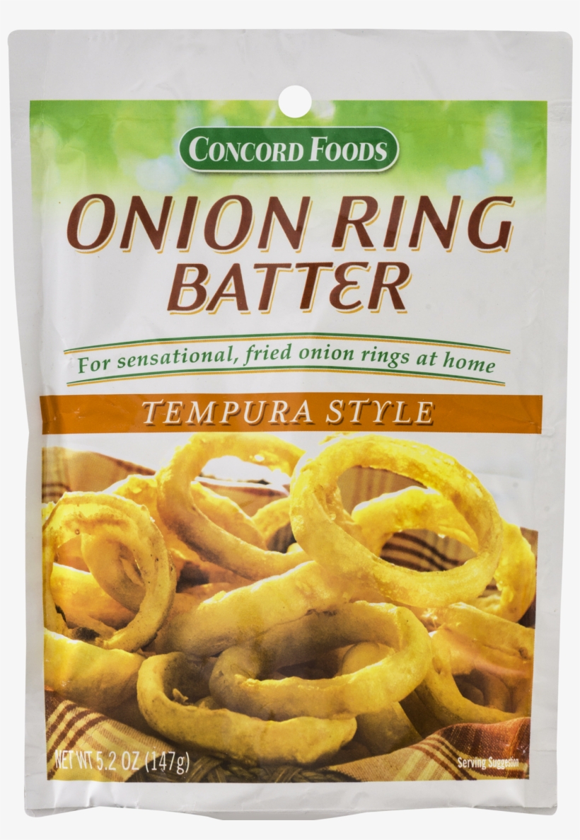 Concord Foods Batter Mix, Onion Ring, Tempura Style, transparent png #5146766