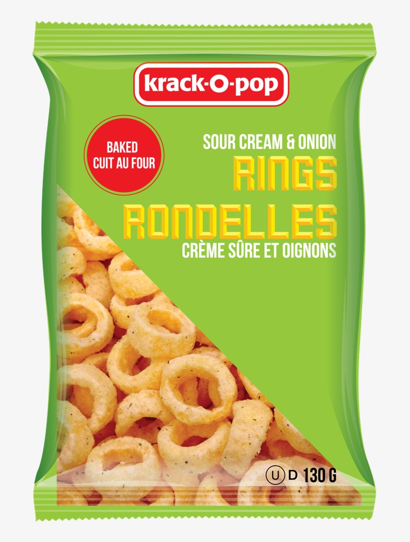 Sour Cream And Onion Rings - Onion Ring, transparent png #5147065