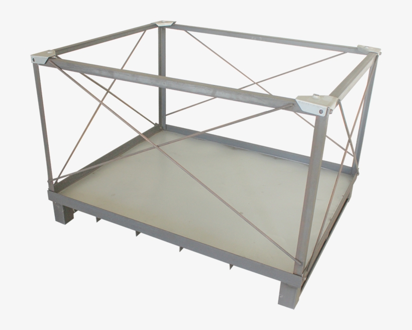 Metal Crates Is A Metal Form Packaging Material Usually - Metal, transparent png #5148086