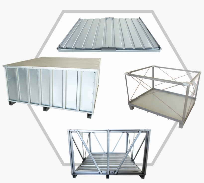 Metal Crates - Architecture, transparent png #5148478