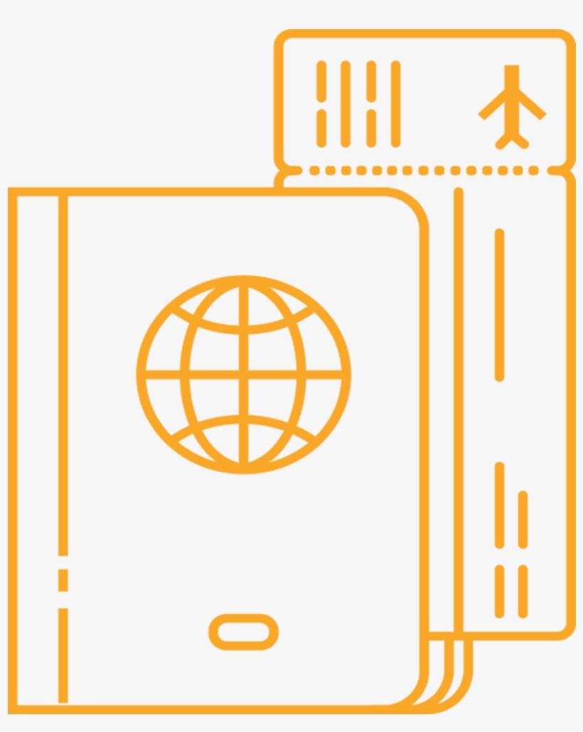 Iran Visa - Globe Symbol Vector, transparent png #5148528