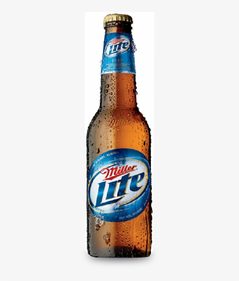 3 - - Miller Lite Beer - 12 Fl Oz Bottle, transparent png #5148754