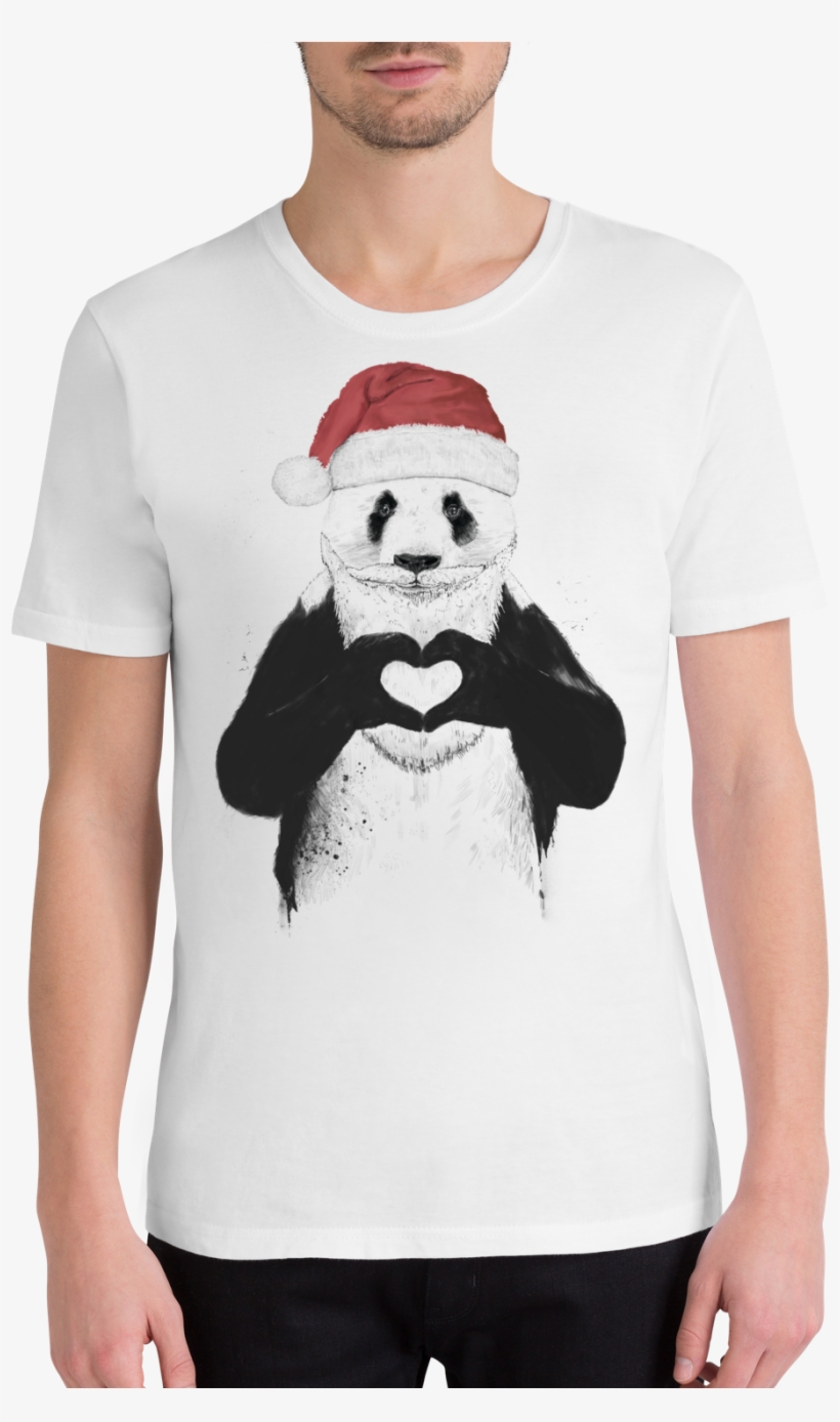 Santa Panda, transparent png #5149061
