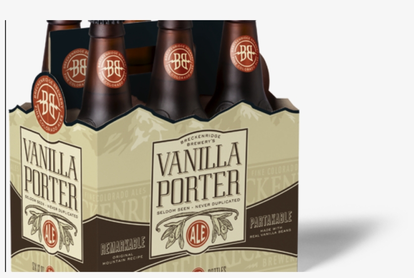 Breckenridge Vanilla Porter - Breckenridge Brewery Vanilla Porter - 6 Pack, 12 Oz, transparent png #5149214