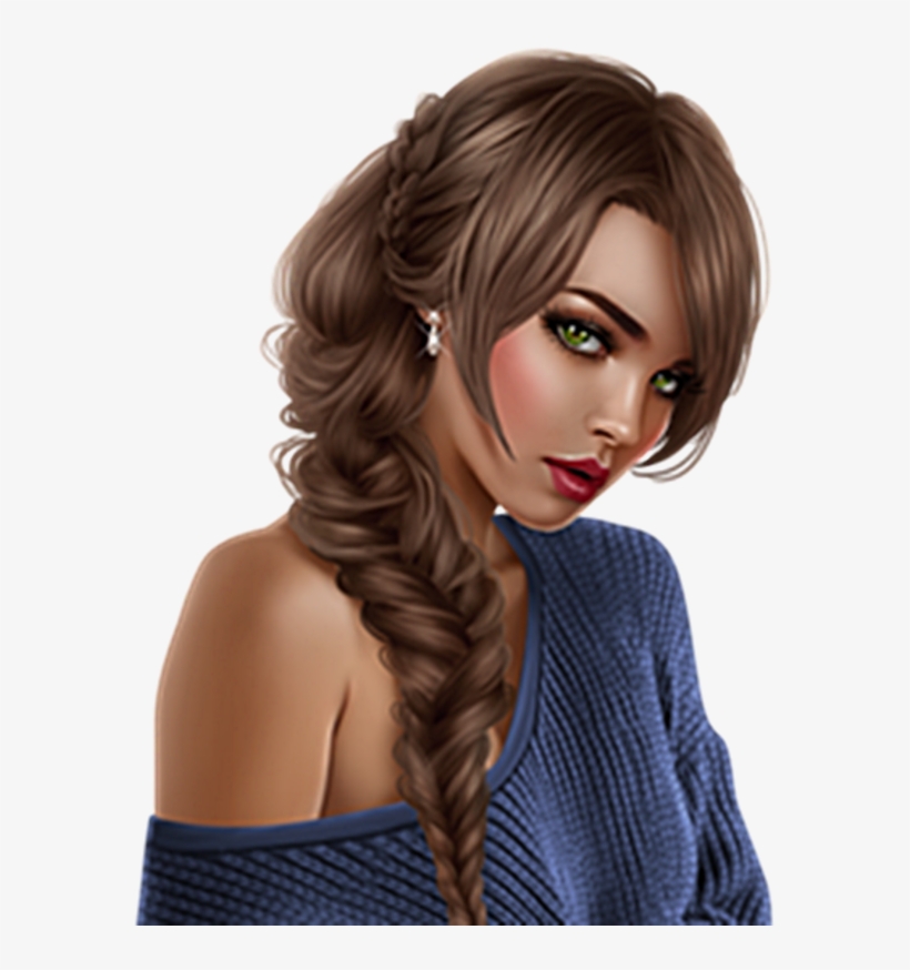 Des Tubes Et Des Fonds Pour Vos Créas - Girl, transparent png #5149849