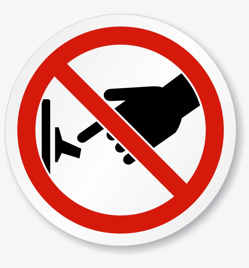 Iso Do Not Switch On Symbol Sign - Do Not Turn On Switch, transparent png #5150320