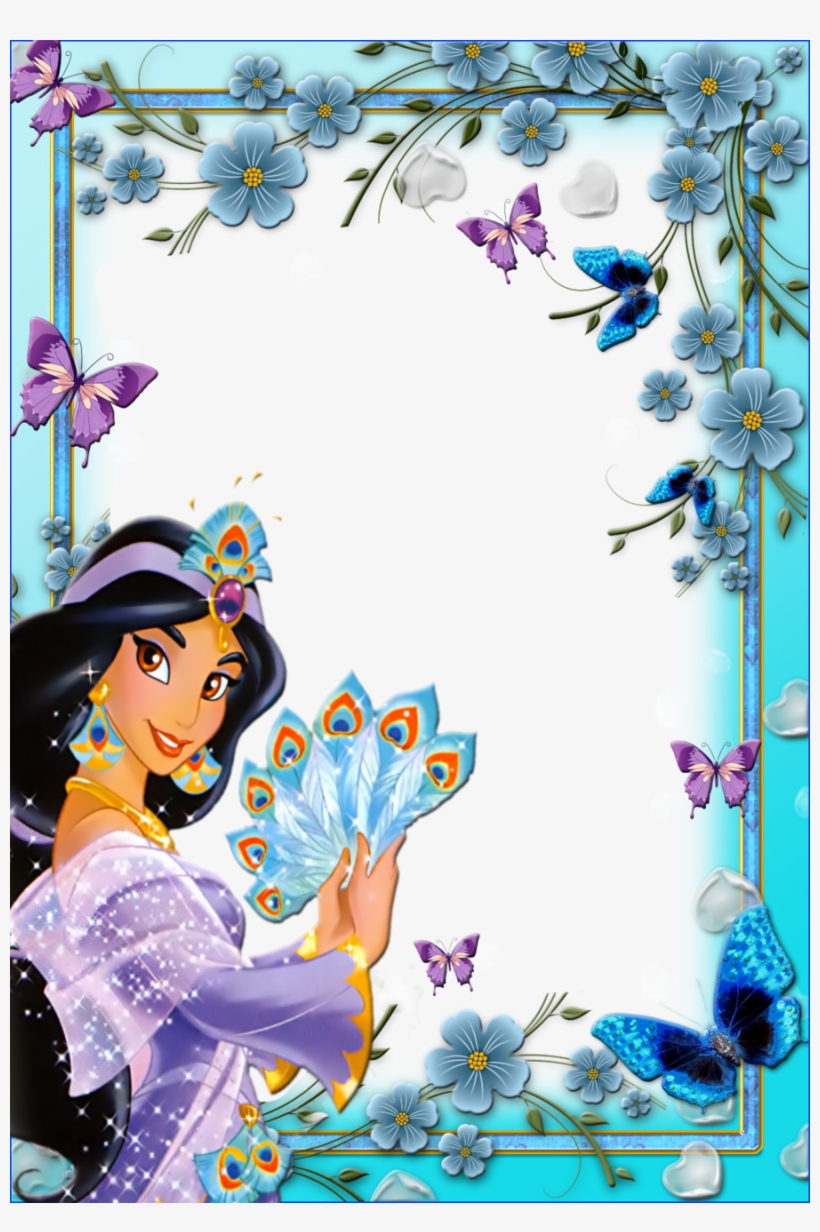 Download Disney Princess Jasmine Border Clipart Princess - Princess Jasmine Border, transparent png #5150452