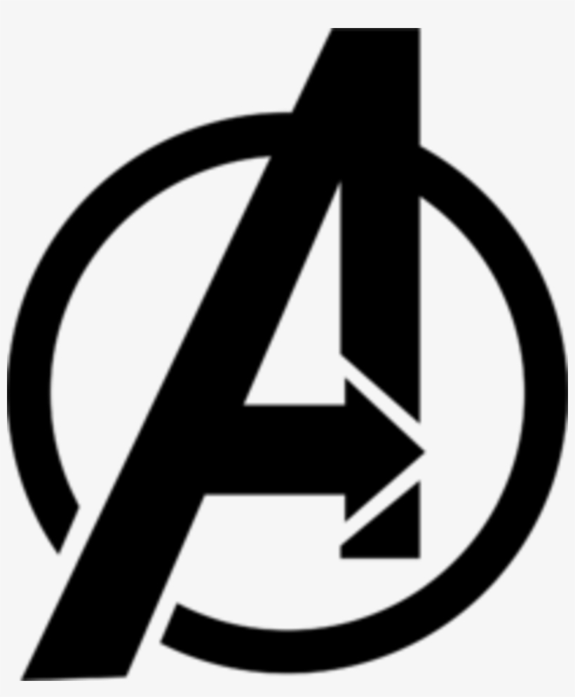 Super Hero Logos Black And White, transparent png #5152465