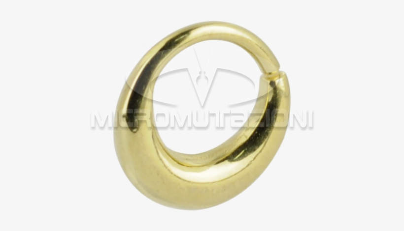 Silver Gold Plated Indian Ornament Septum Ring Septum - Ring, transparent png #5153886
