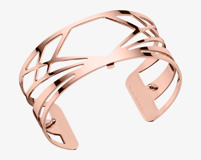Les Georgettes Rose Gold Plated Bahia Bangle - Bracelet Les Georgettes Bahia Medium Finition Or Rose, transparent png #5154585