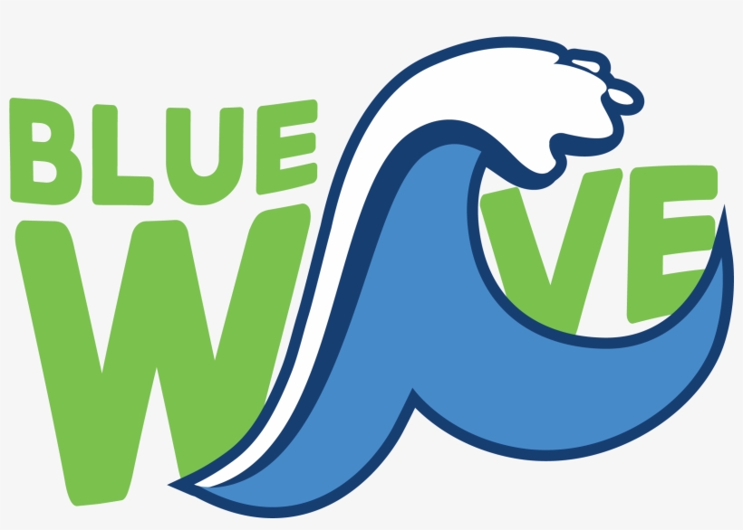 Blue Wave Logo - Instagram, transparent png #5155673