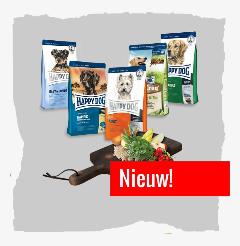 Dierenwinkel Harstduiven - Happy Dog Supreme Sensible Karibik - Pieces X 4kg, transparent png #5156156