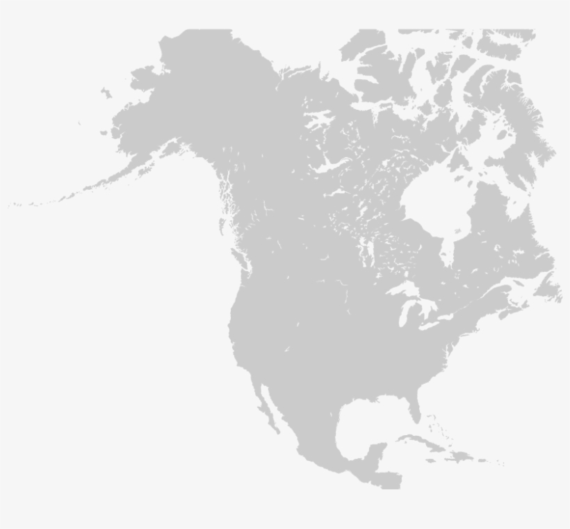 North America - North America Continent, transparent png #5156542